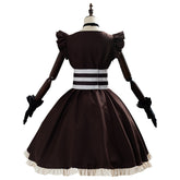 Anime Nene Yashiro Black Lolita Dress Cosplay Costume Halloween Carnival Suit
